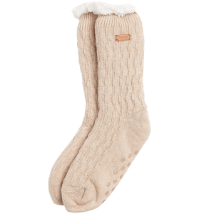 Barbour Cable Knit Lounge Socks